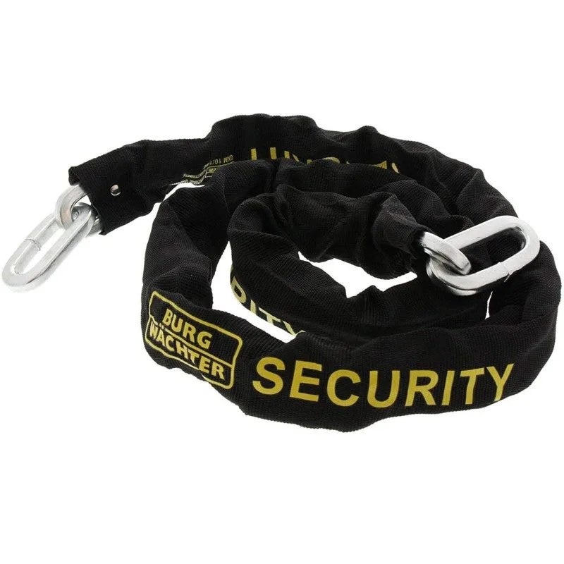 Burg-wächter gkm 10/150 catena con anelli quadrati, nero