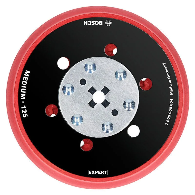 Bosch expert almohadilla de lijado universal multiagujeros - ø 125 mm - mediana - 2608900004