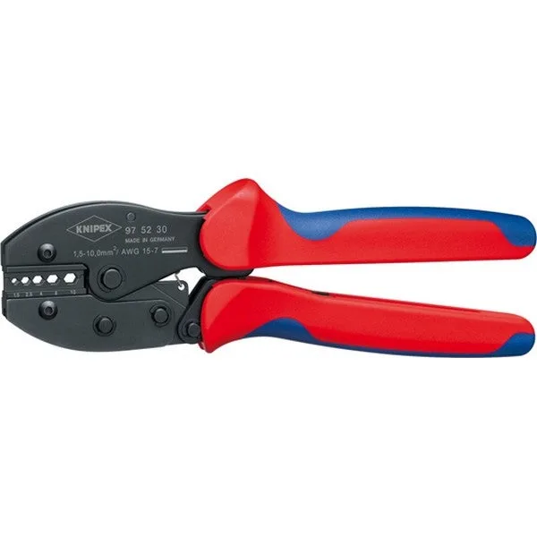 Knipex 97 52 30 preciforce® pince à sertir avec gaines bi-matière