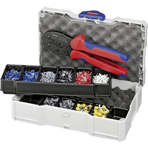 Knipex 97 90 23 assortiment de sertissages pour embouts de câble 8