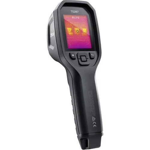 Flir tg267 - termómetro infrarrojo tg267 wärmebild/sichtbild -25 bis negro pantalla incorporada lcd 160