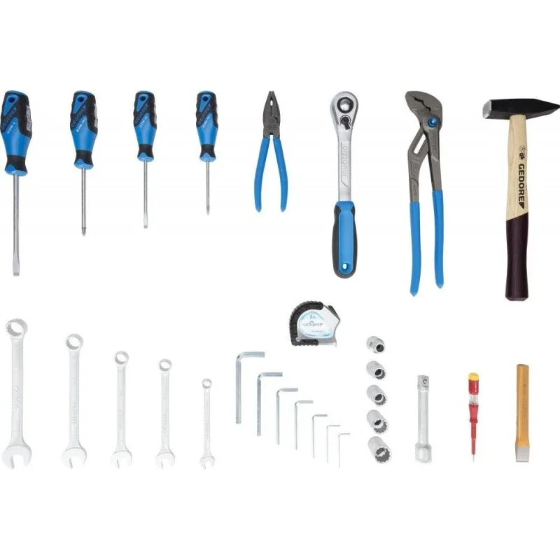 Gedore trousse à outils s 1072-001 29 pièces universel