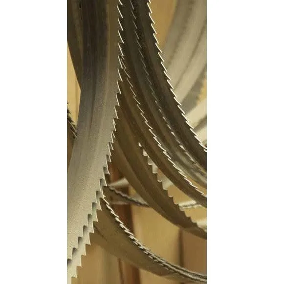 Hojas de sierra de cinta bimetálicas femi 2480x27x0,9 mm - juego de 5 piezas - 8/12 z/1 - 3280040