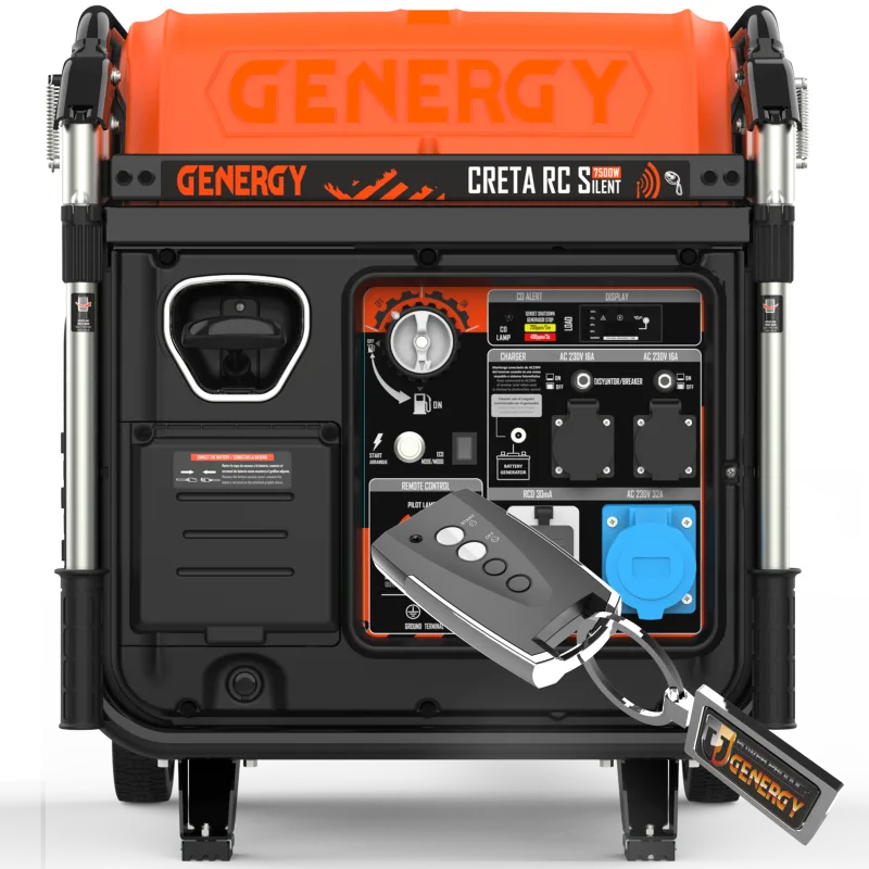 Grupo electrógeno genergy creta rc silent 7.5kw