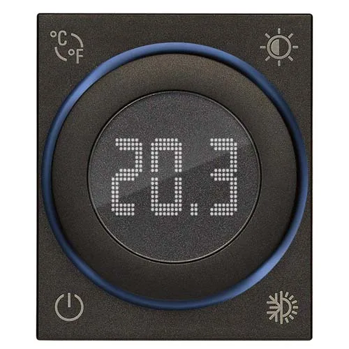 Vimar - 30440.g termostato de rueda 100-240v 2m negro