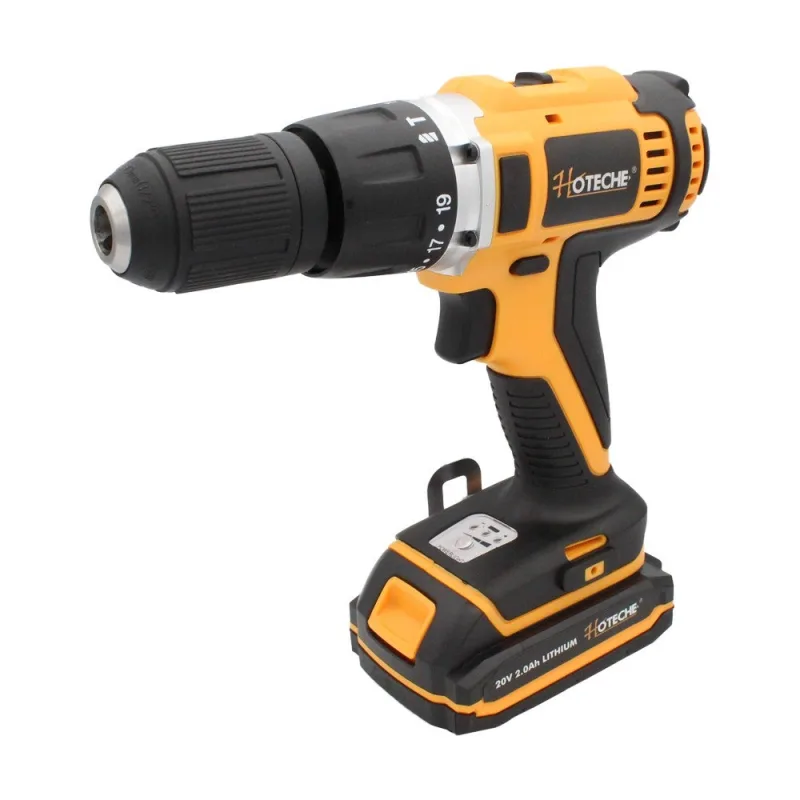 Taladro percutor atornillador 20v bat.litio