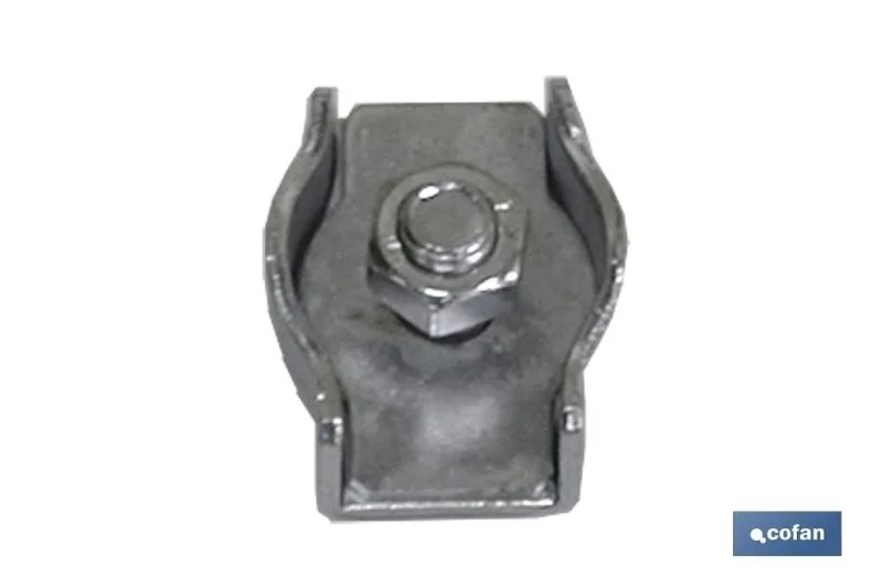 Sujetacables plano simple m-3