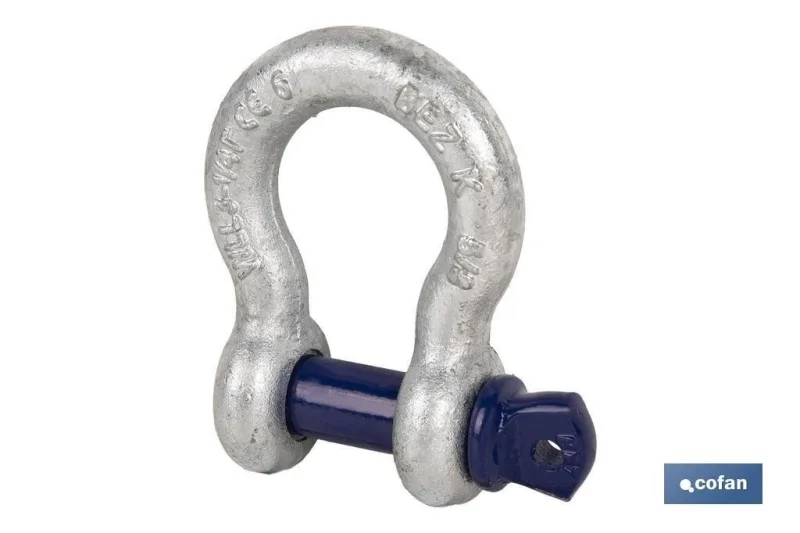 Grillete lira alta resistencia galvanizado