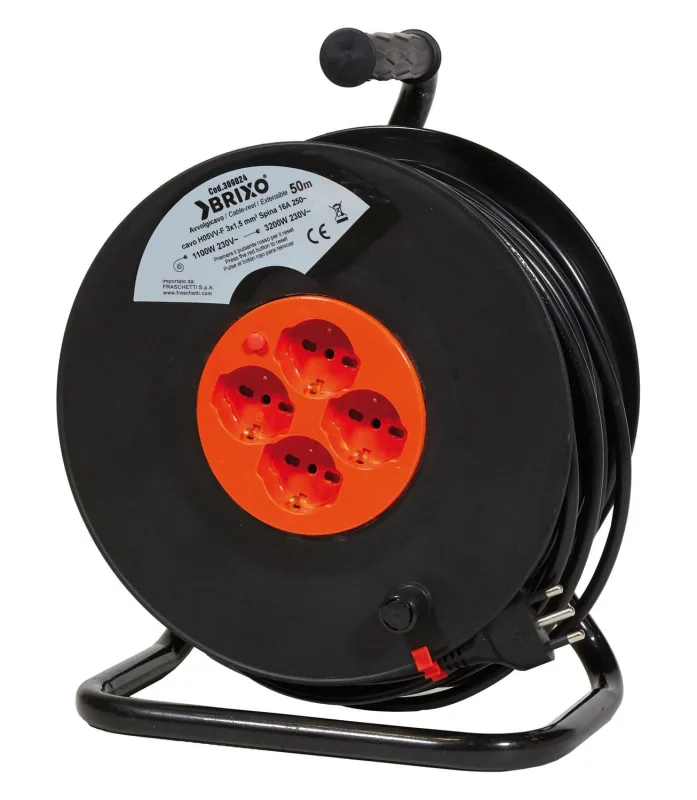 Bobina de cable brixo 50 metros