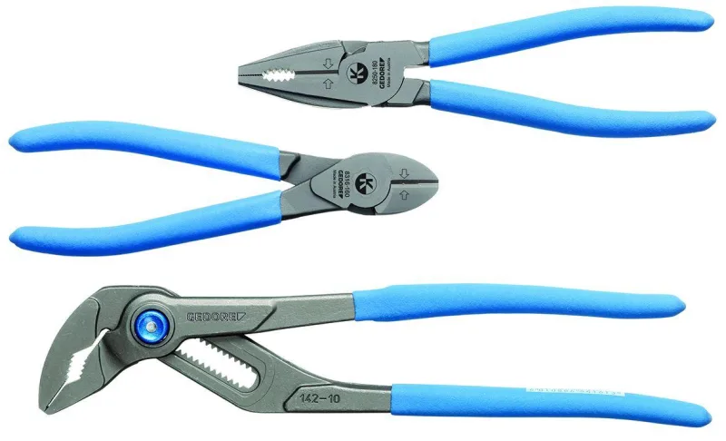 Gedore s 8303 tl jeu de pinces 3 pièces