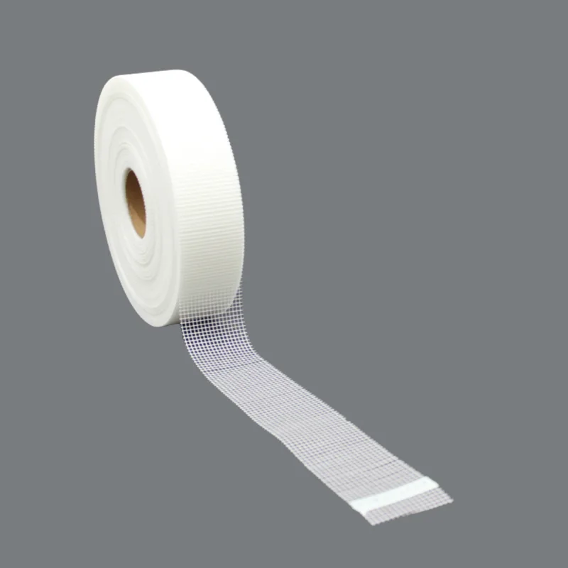 Cinta de fibra de vidrio autoadhesiva blanca 50 mm x 153 m