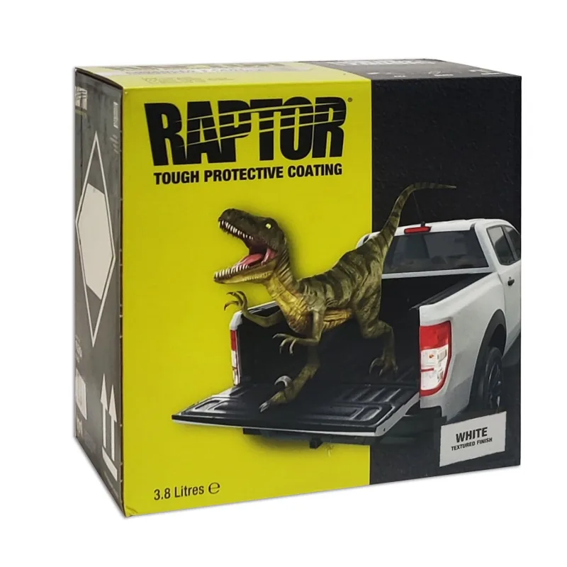 Pintura raptor 2k kit blanco 4 lt