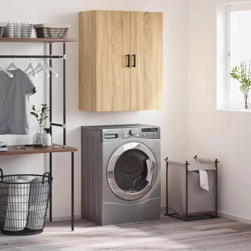 Maison exclusive - armario de pared roble sonoma 69,5x34x90 cm