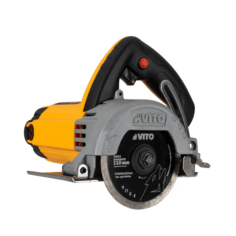 Cortador eléctrico cerámico vito - potencia 1550w, refrigeración por agua y profundidad corte máxima 34 mm