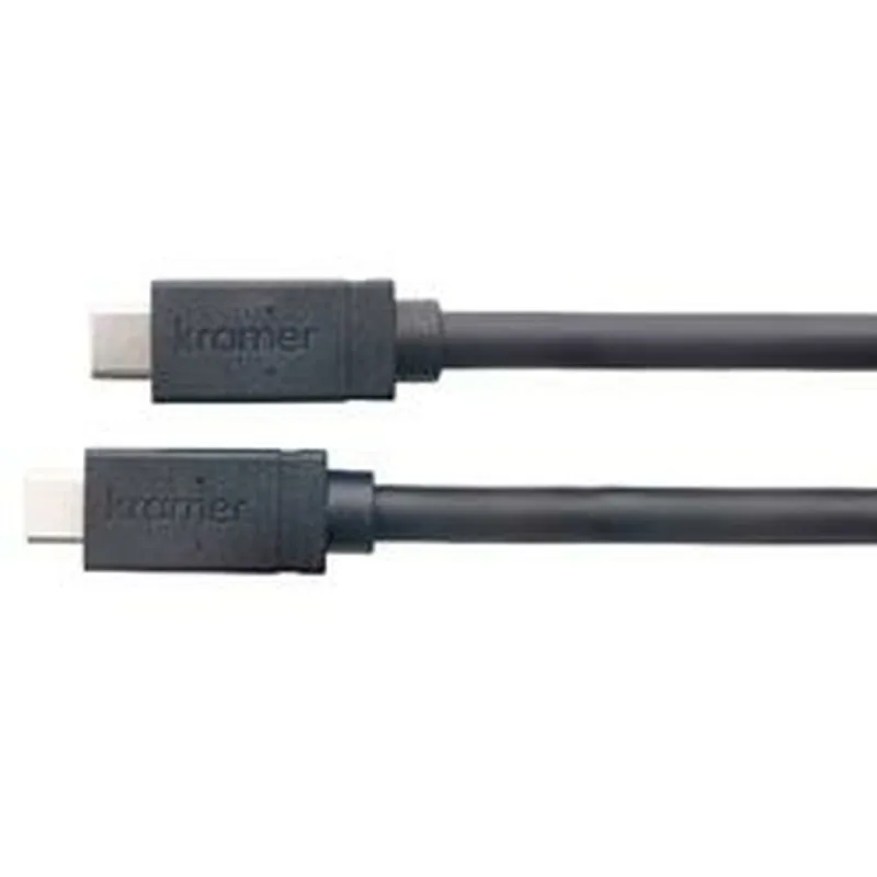 Cable usb-c kramer electronics 96-021910515 6m negro