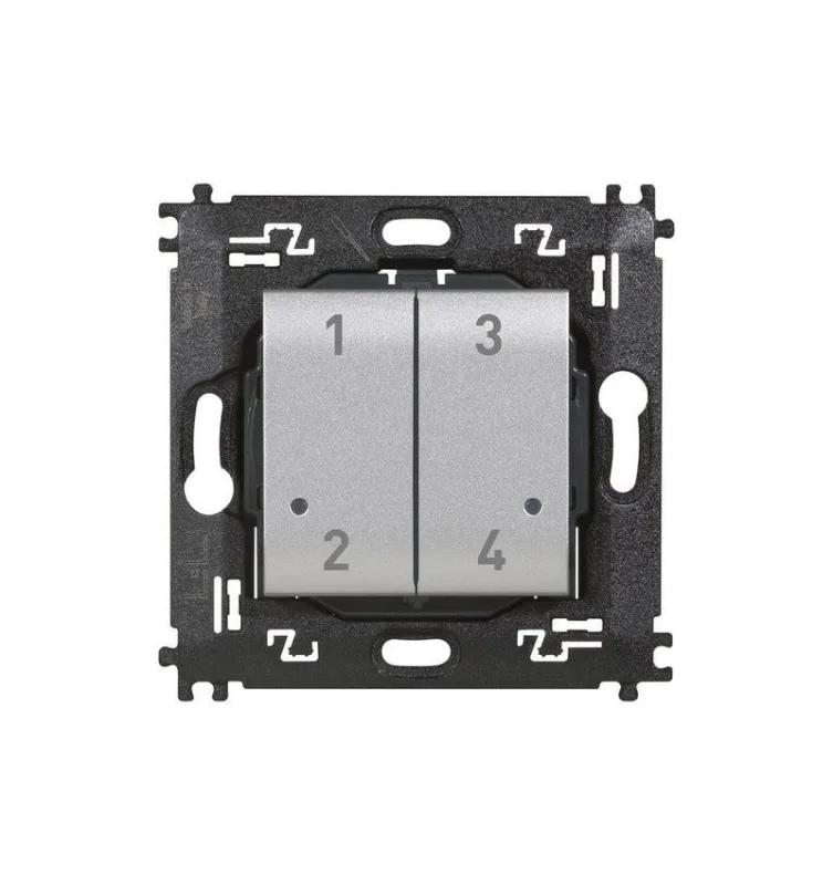 Comando wl 4 escenarios livinglight w/netatmo tech - bticino