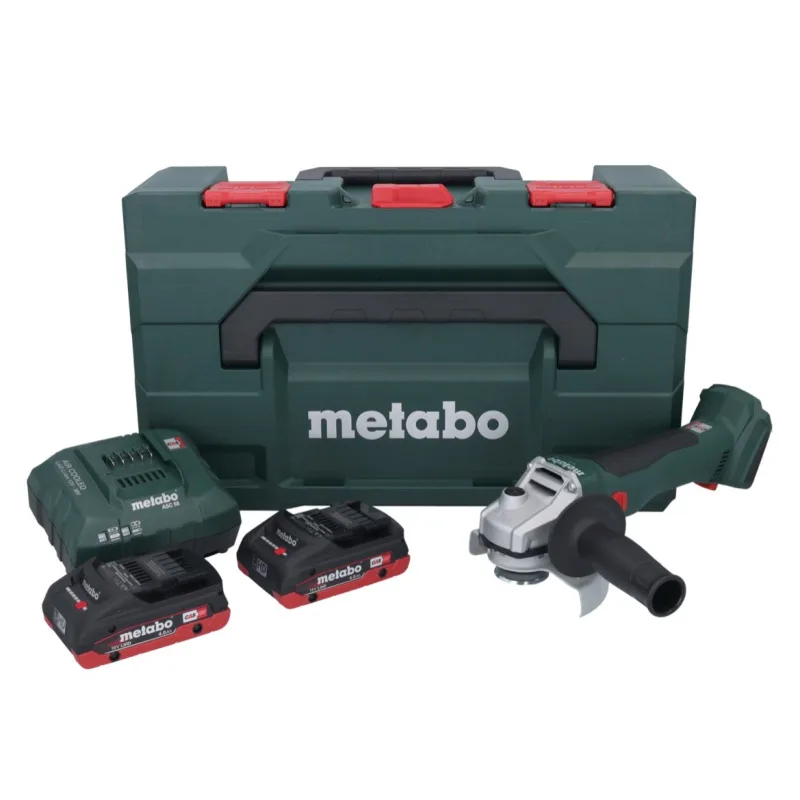 Metabo. szlifierka kąt.w 18 l bl 9-125 2x4,0ah metabox