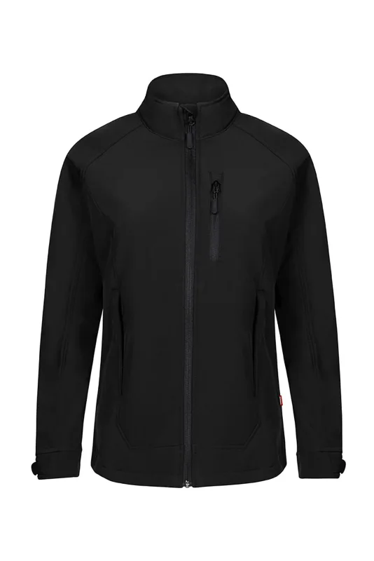 Cazadora soft shell mujer velilla - negro - 2xl