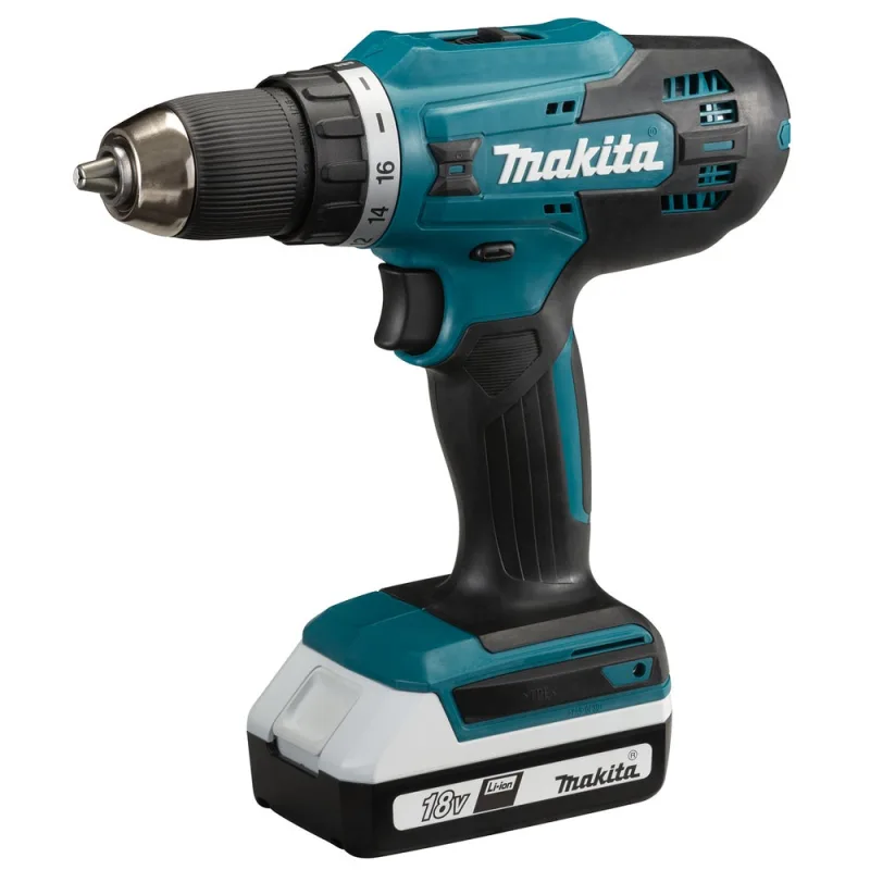 Makita df488d004 - taladro atornillador 18v 42nm 2,0ah 2 bat.