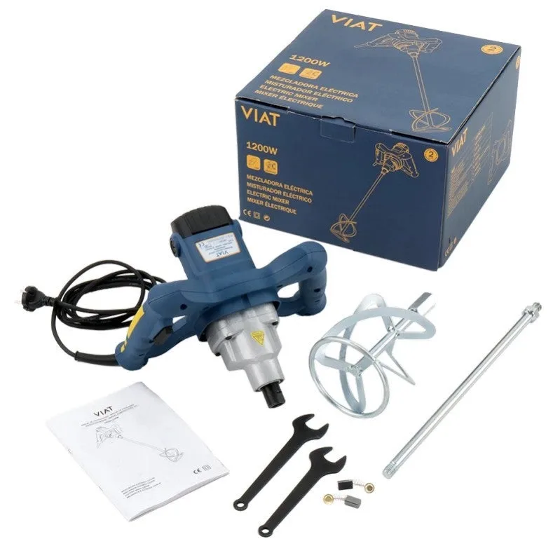 Máquina mezcladora de 1200w con regulación electrónica - viat viatm1200w