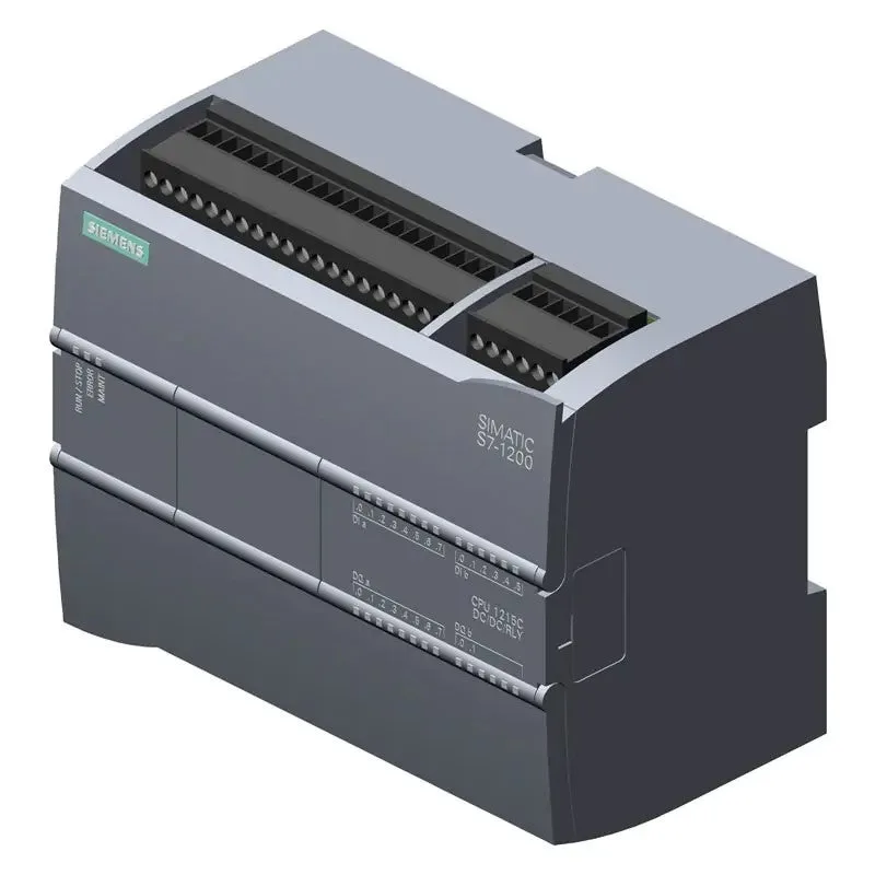 Simatic s7-1200, cpu 1215c, cpu compacta, cc/cc/relé, 2 puertos profinet
