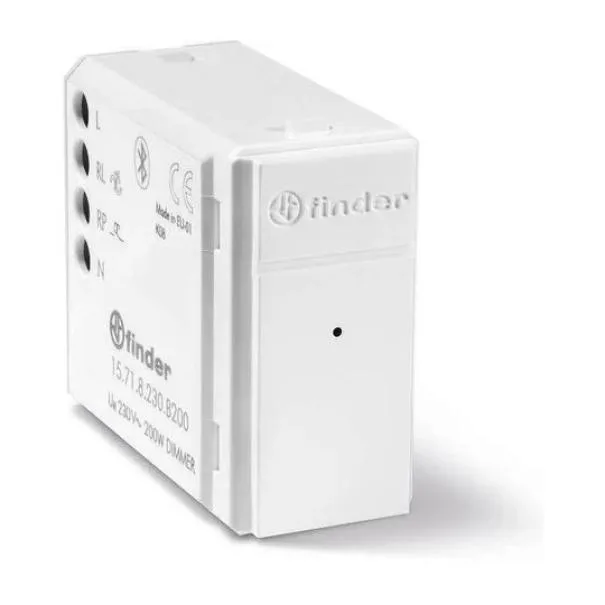 Interruptor regulador de intensidad bluetooth yesly con 1 salida de 200 w, color blanco