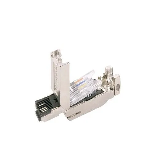 Conector rj45 fastconnect 180 2 x 2 para ethernet industrial