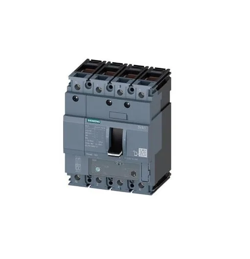 Disyuntor en caja iec de baja tensión de 3 va con liberación termomagnética. cuadro 3va12 con potencia de frenado estándar (clase s)