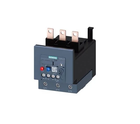 Relé de sobrecarga térmico de 45-63 a para protección de motores, tamaño de bastidor s3, clase 10