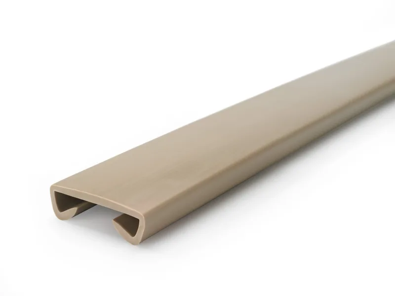Pasamanos pvc 40x8 mm standard antideslizante - 25 metros, beige