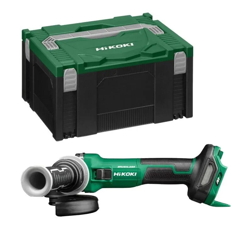 G3613dew2z - amoladora a bateria 18 v - 125 mm - freno disco - sin bateria ni cargador hikoki