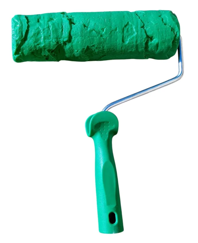 Rodillo texturizado para mortero, hormigón, tematización hormigón impreso estampado textura tajo