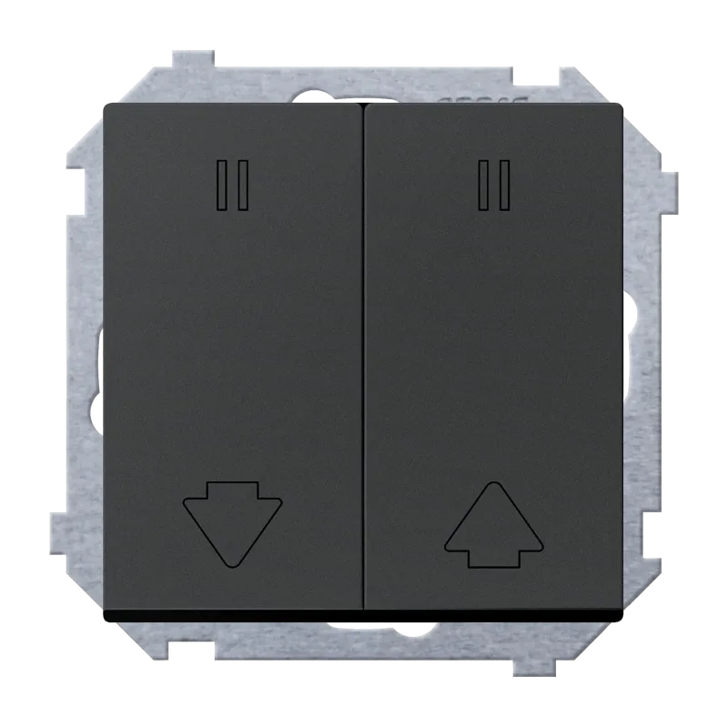 Interruptor para persiana ceese mediterráneo antracita