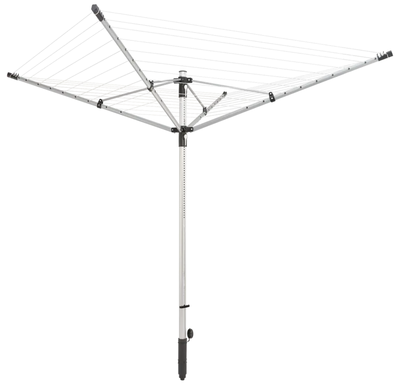 Tendedero extensible linoft de 255 cm desplegado