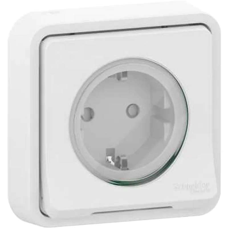 Enchufe schneider mureva blanco