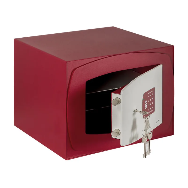Caja fuerte de sobreponer fac red box 2-es 42.2x32.3x35.4 cm 41l