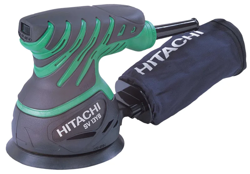 Lijadora excéntrica con cable hitachi de 230 w