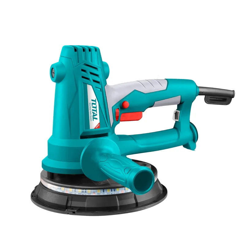 Total tools - lijadora eléctrica construcción de cable con potencia de 750 w | especial pared y hormigón | diámetro de 180 mm | velocidad regulable |