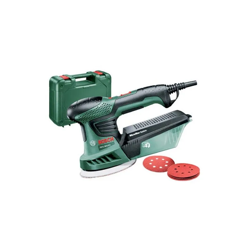 Lijadora orbital aleatoria bosch pex 300 ae