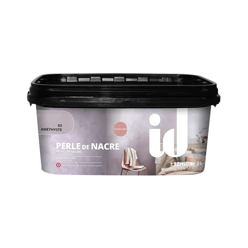 Pintura efecto perle de nacre 2l amethyste