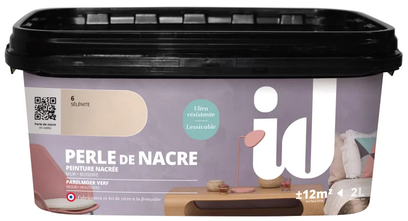 Pintura efecto perle de nacre 2l selenite