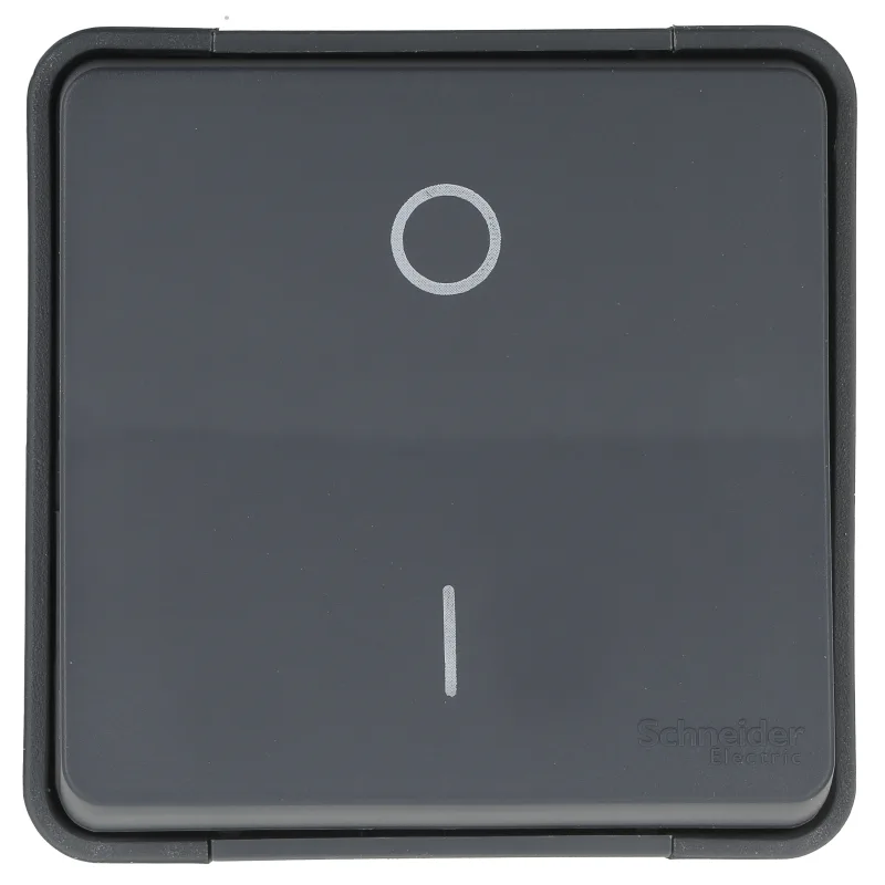 Interruptor schneider mureva superficie blanco