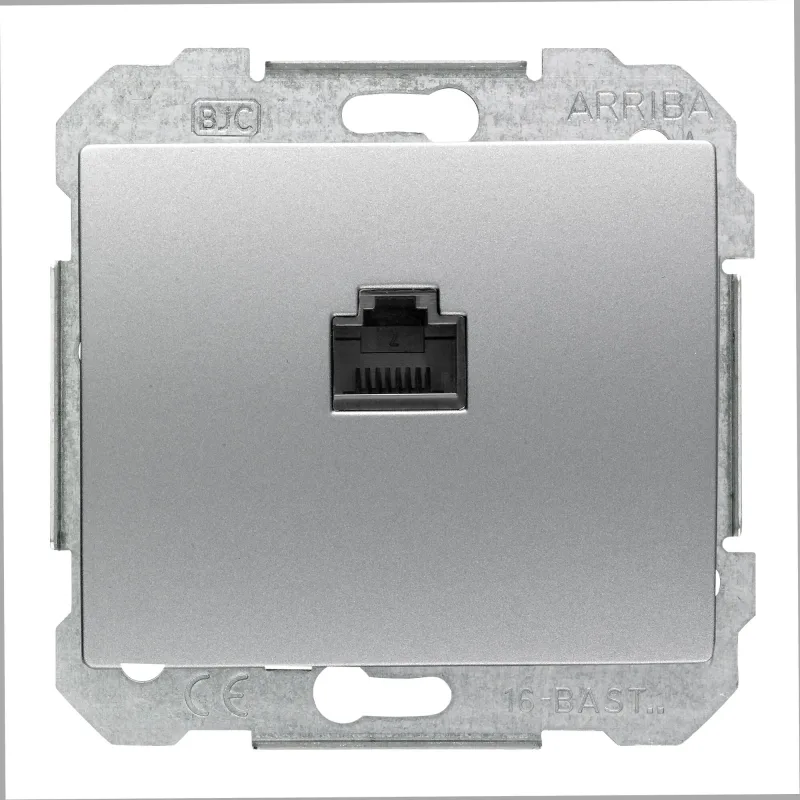 Toma de red bjc mega aluminio