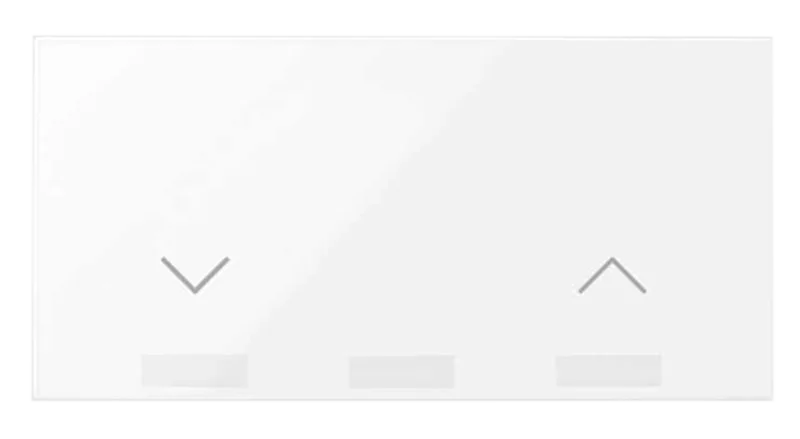 Tecla interruptor de persiana simon 100 blanco