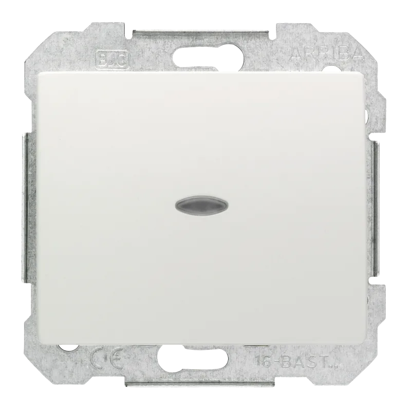 Interruptor con luz bjc mega blanco