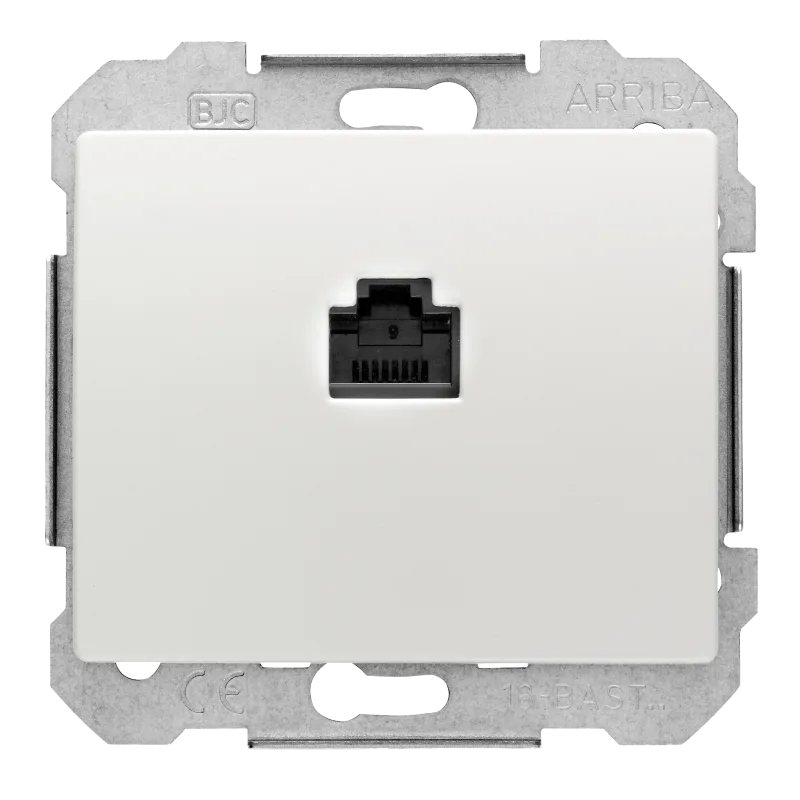 Toma de red bjc mega blanco