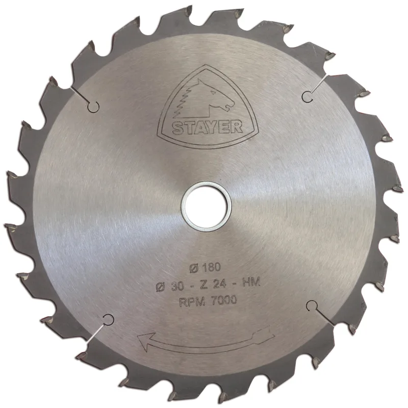 Disco de sierra circular stayer para madera, 180 x 30 mm y 40 dientes