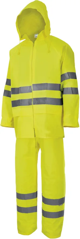Traje lluvia dos piezas av velilla - amarillo flúor - l