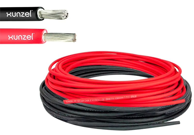 Set cable solar cs-xunzel-8x10br