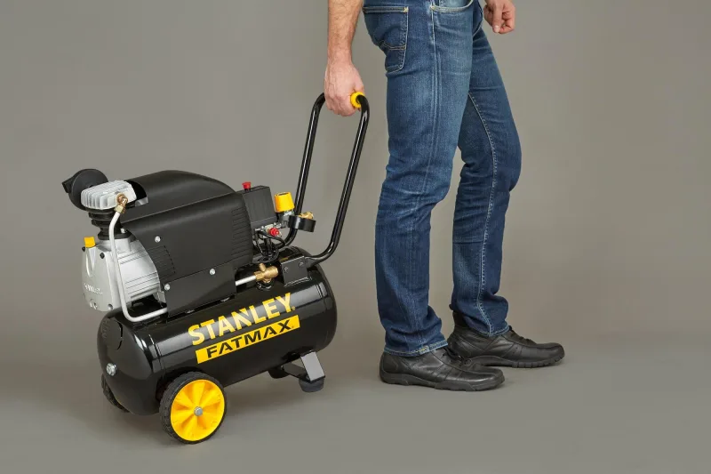 Compresor stanley de 2 cv y 24l de depósito